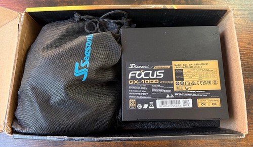Seasonic Focus V3 GX-1000-1000W - 80+ Gold - ATX 3.0 & PCIe 5.0 Ready, Used