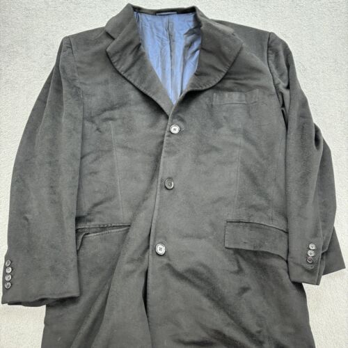Kiton 100% Cashmere Trench Coat Blazer Mens 48R B… - image 1