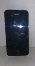 Apple iPhone 4S  FOR PARTS ONLY  Black. Back Cover Plate Coming Apart