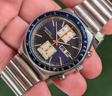 Cronografo Seiko 6138-0030 Kakume Speedtimer original de 1975