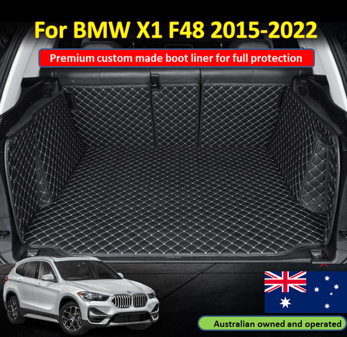 Cargo Liner Fits Bmw X1 F48 2015-2022 Upper Trunk | Waterproof TPE Cargo Mat
