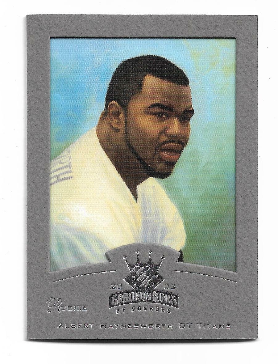 Albert Haynesworth Donruss Gridiron Kings #143 Silver