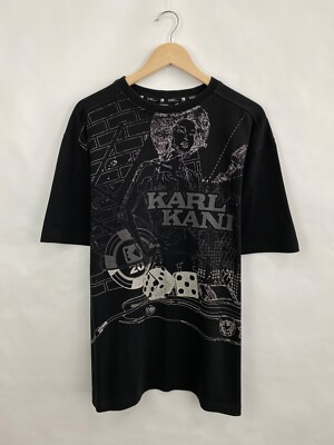 Vintage 90s Karl Kani Rap Big Logo t-shirt Y2K rare size L color