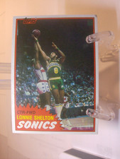 1981-82 Topps Basketball   #W86 - Lonnie Shelton - Seattle SuperSonics   (96735)