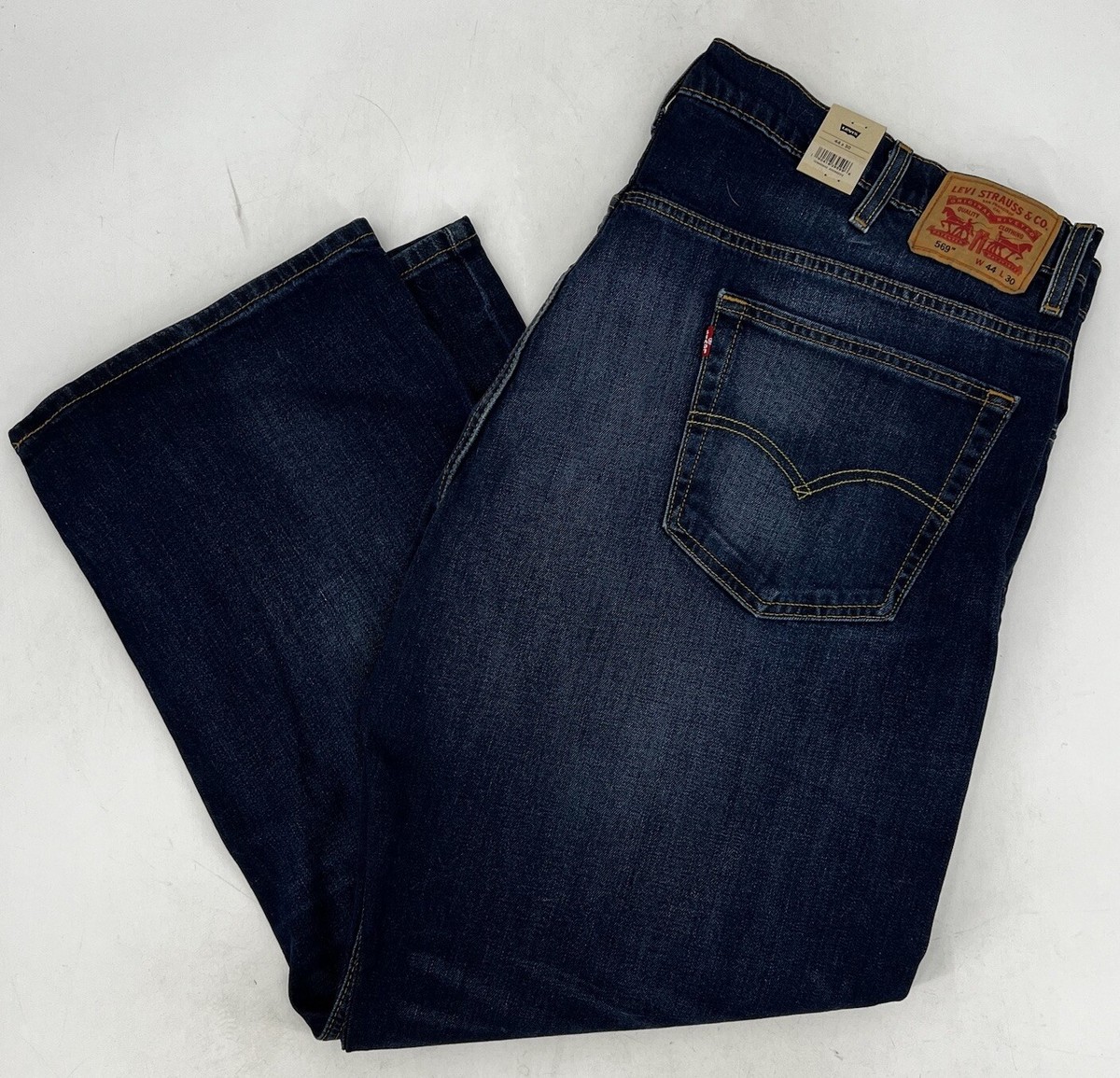 Levi's Men's 569 Loose Straight Jeans Stretch 44W x 30L