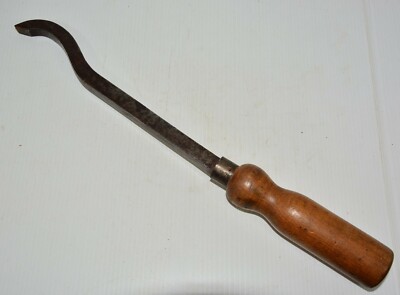 Schwanenhalsschloss Einsteckmeißel L 1/2'' Buchenholzgriff sehr stark L 16 1/2''