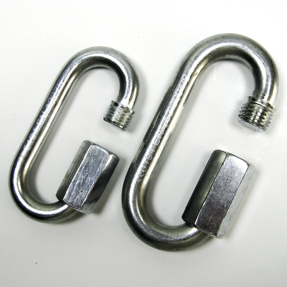 LACD Oval Schraubglied, Quick Link, Maillon Rapide, 8 oder 10 mm zur Auswahl