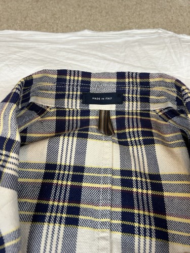 NWT $1,065 DRAKES NAVY MADRAS CHECK GAMES BLAZER UNLINED UNSTRUCTURED SIZE 40 - Picture 8 of 14