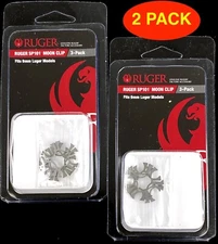 Ruger SP101 9mm 5-Round Moon Clips **2 Pack**- 6 Clips - 90516