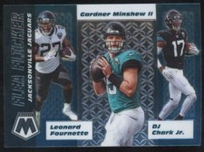 2020 Panini Mosaic DJ Chark Jr Flea Flicker Jaguars Minshew Fournette