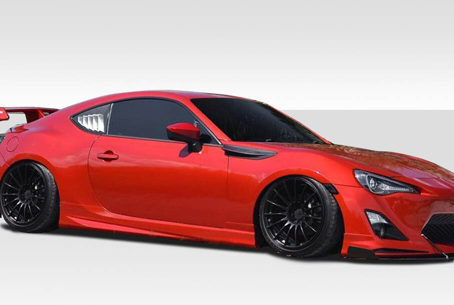 13-18 Fits Scion FRS Modellista Look Duraflex Side Skirts Body Kit