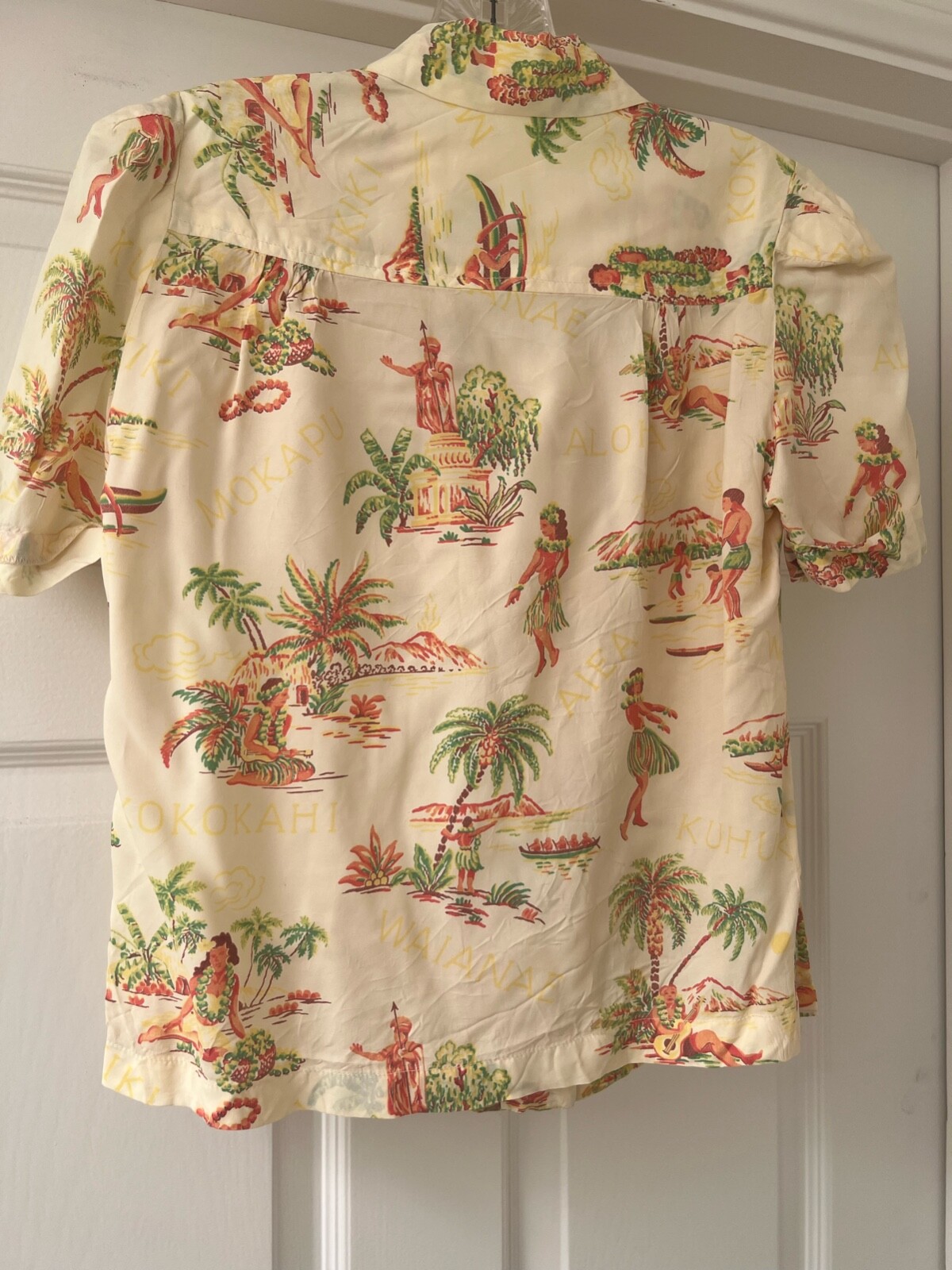 Vintage Original Hawaiian Women’s Shirt Blouse 40… - image 3