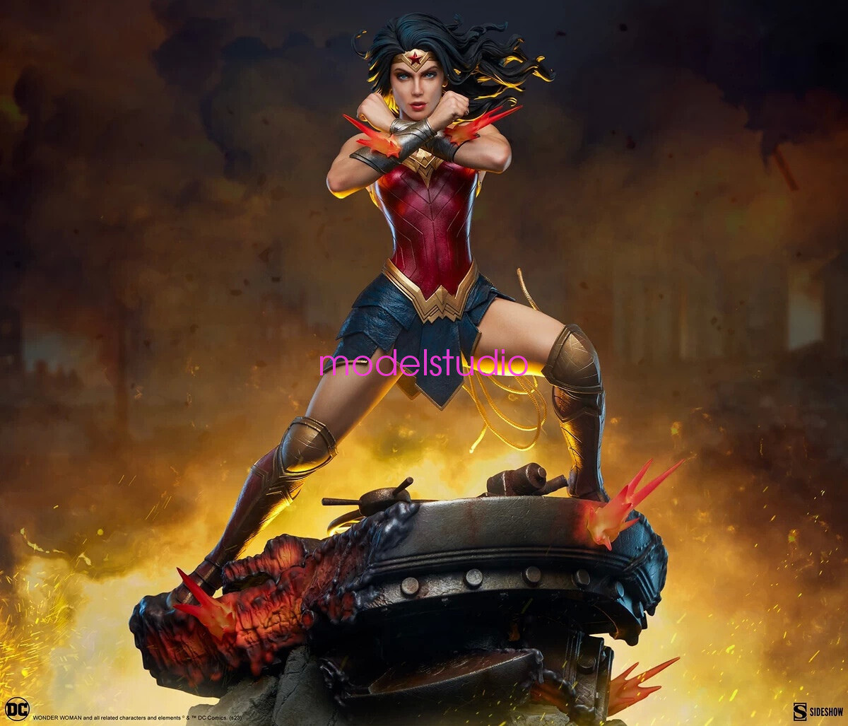 SS Studio Wonder Woman 1/4 Scale Justice League Resin Statue 19
