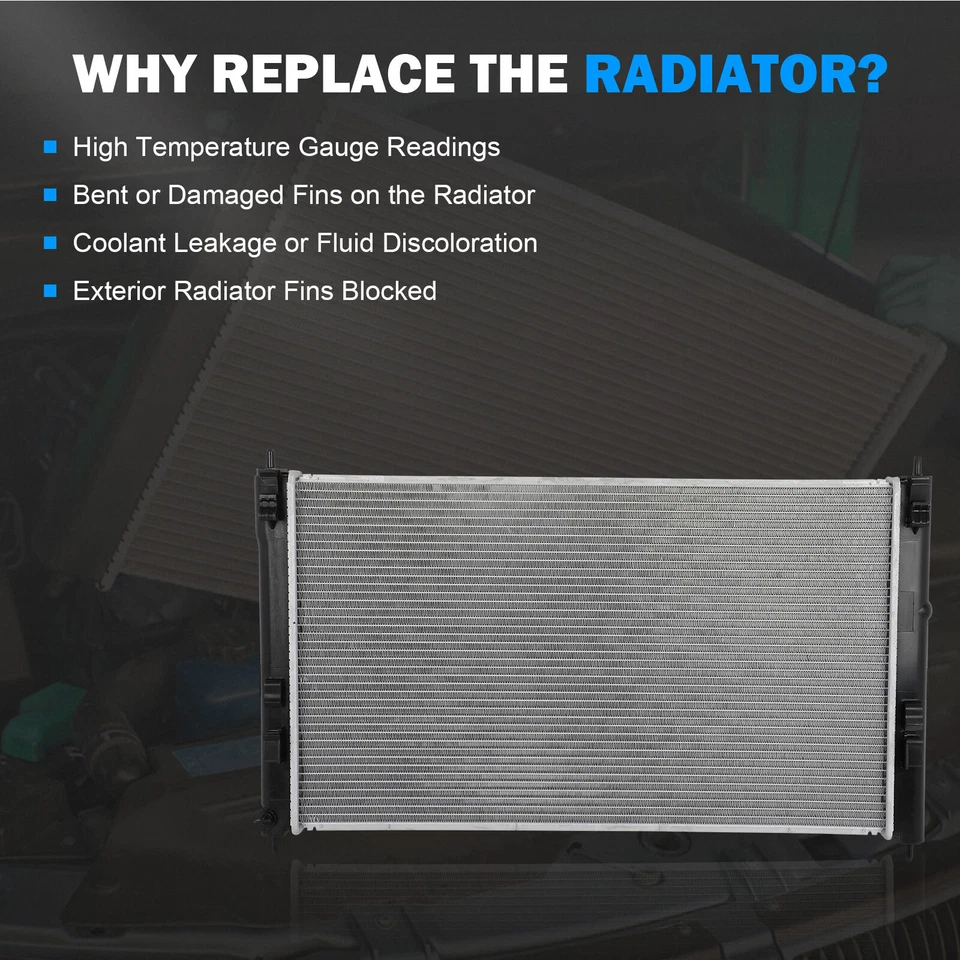 Radiador para RVR Mitsubishi Lancer 16-22 Mitsubishi Outlander Sport 2014-2017 Foto 4 de 4