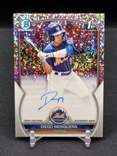 DIEGO MOSQUERA 2023 BOWMAN CHROME 1ST AUTOGRAPH SPECKLE AUTO /299