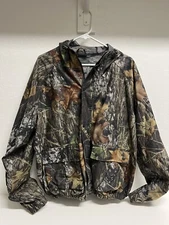 Mad Dog Gear Stearns Camo Jacket Size XXL Hunting Mesh Lining Hooded No Zipper