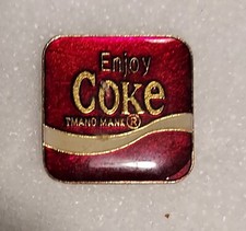 Coca Cola Lapel/Hat Pin  Enjoy Coke
