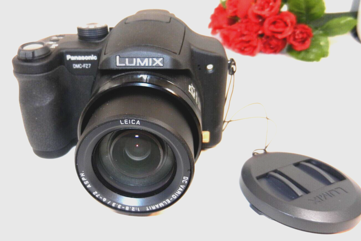 Panasonic LUMIX DMC-FZ7 6.0MP Digital Camera - Black | eBay