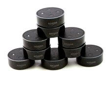 Lot of 9 Amazon Echo Dot 2nd Generation Smart...