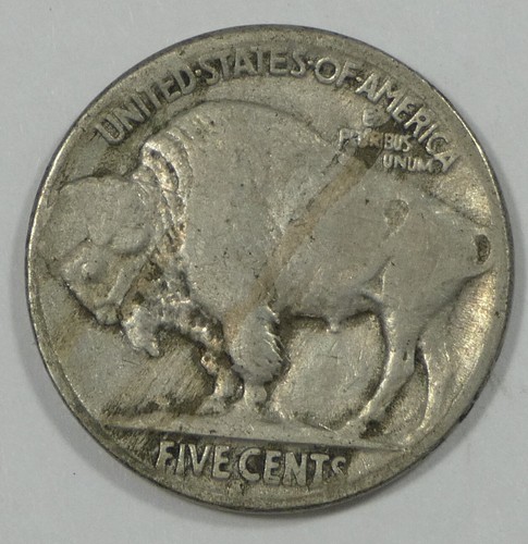 Buffalo Nickel 1921-S MUY BUENO 5c - Imagen 4 de 4