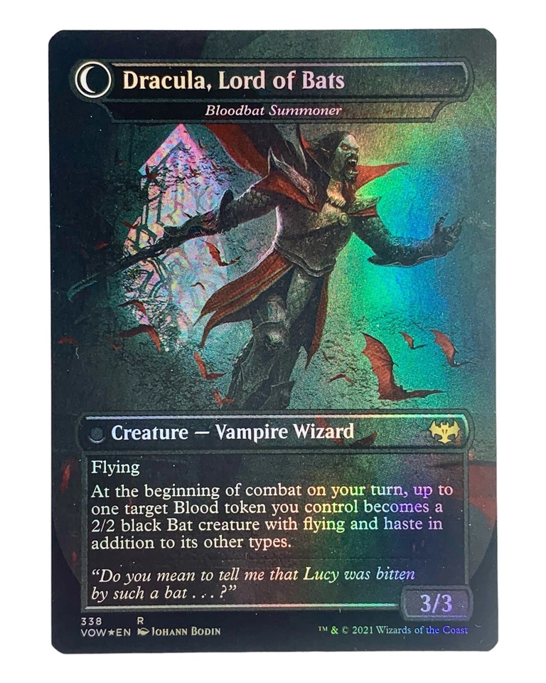 MTG | Dracula, Lord of Blood / Voldaren Bloodcaster | VOW | Foil | NM | EN - Bild 2 von 2