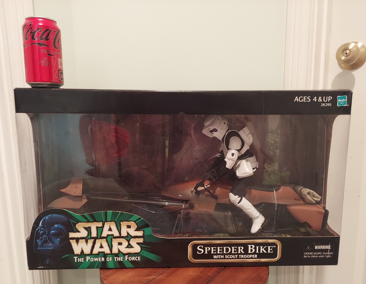 Vintage Star Wars Unopened Speeder Bike Scout Trooper