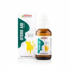 Bakson Veterinary Utero Aid Drops 30 ml hormone regulator.