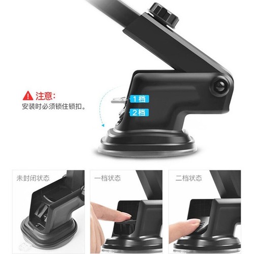 Cell Phone Car Windshield Dashboard Mount Holder Stand 360 Rotation Universal - 第 6/12 張圖片
