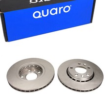 2x QUARO BREMSSCHEIBE Vorne für RENAULT MEGANE DACIA DUSTER RENAULT CAPTUR