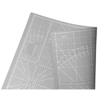 Schneidematte Grau-Grau (124 X 93 Cm Skalierung In Cm+Inch) Schneideunterlage 1A
