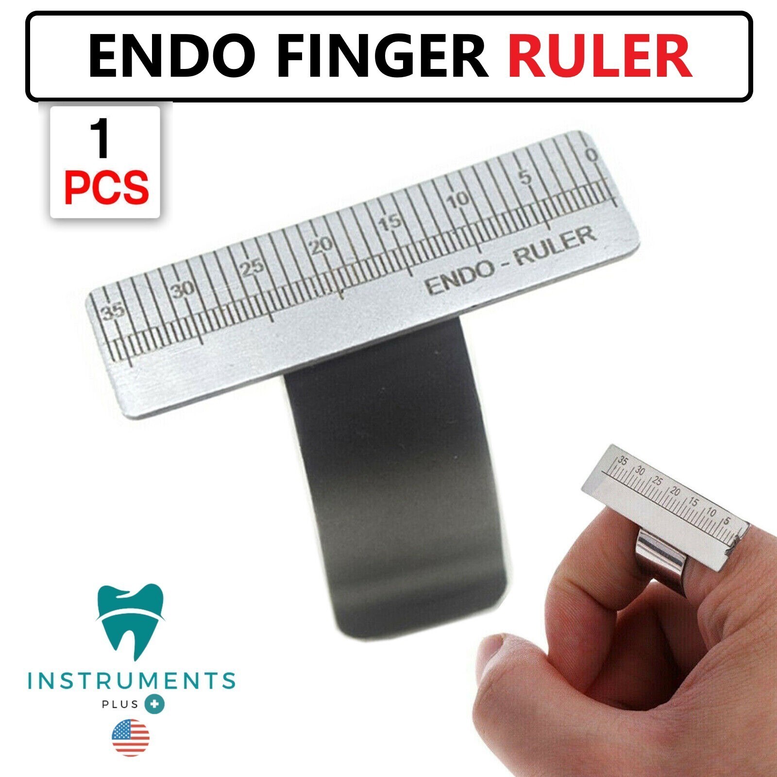 Dental Finger Ruler Span Measure Endo Gauge Endodontic Ring Adjustable CE eBay