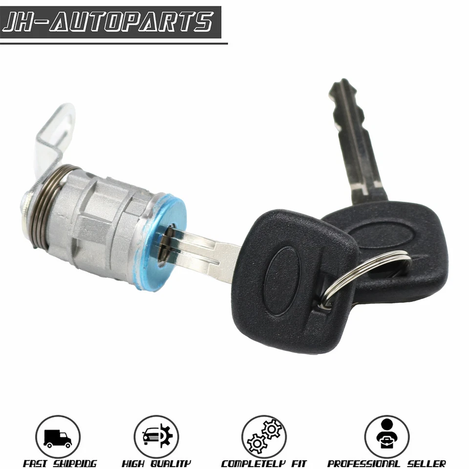 Цилиндр замка задней двери и 2 ключа для 2007 2008 2009 2010-2013 Toyota Tundra - Изображение 4 из 4