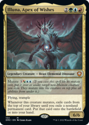 x1 Illuna, Apex of Wishes M MTG Commander: Dominaria United M/NM, English