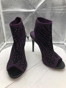 zara purple heels