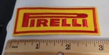 Pirelli Logo Small Embroidered Iron/Sew On Patch
