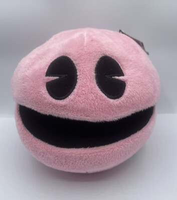 NWT Pink Pac-Man Battle Royale Plush Toy Factory Stuffed Pinky