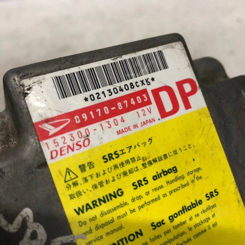 DAIHATSU TERRIOS SAFETY BAG ECU CONTROL MODULE UNIT 152300-1304 - Image 2 of 2