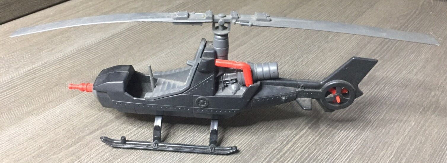 1983 GI JOE Cobra FANG Helicopter ARAH Original Hasbro Parts #3