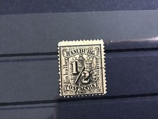 Hamburg 1864  Reprint Copy Forgery  SG 19F used   stamp R30543