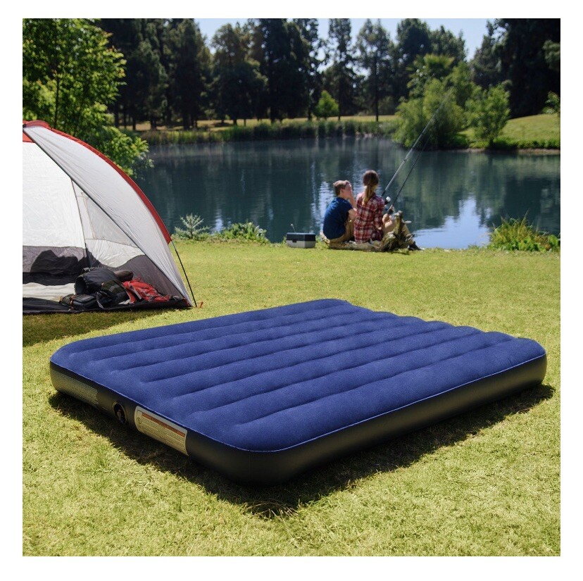 Intex 8.75" Classic Downy Inflatable Airbed Mattress, Queen FREE SHIPPING