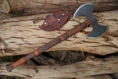 Large Norse Axe, Double Edge blade axe, Hand forge Axe, Double sided Axe