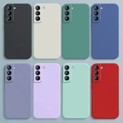 Liquid Silicone Case Samsung Galaxy S26 S25 S24 S23 S22 Luxury Slim Phone Cover