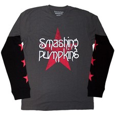 The Smashing Pumpkins Star Logo Layered Long Sleeve T Shirt