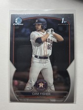 2023 Bowman Chrome 1st Cam Fisher BDC 35 Astros