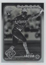 2024 Topps Chrome Update Negative Refractor Alek Jacob #USC129 0nr3