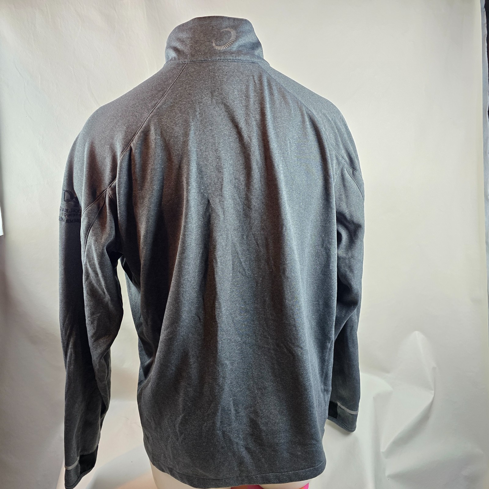 Zero Restriction Pullover Mens Large Gray Quarter… - image 6
