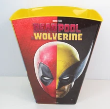 Deadpool Wolverine BEST BUBS Popcorn Bucket Tub Marvel Studios Rare 2024 Movie