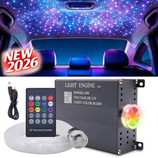 300x Kit de luces LED para coche Techo de estrella l mpara de techo fibra  ptica