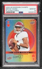 2022 Upper Deck Goodwin Champions Playing Cards Bryce Young PSA 10 GEM MT 14hk