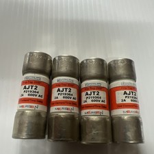 ferraz shawmut fuse AJT2 600V AC Lot Of 4
